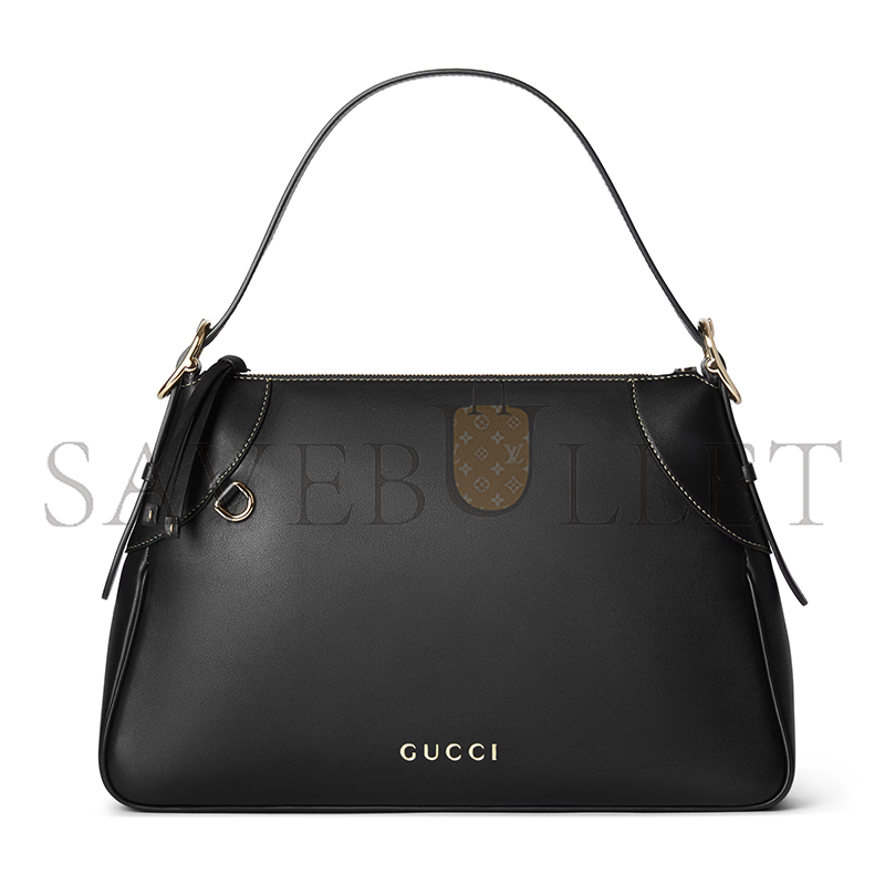 GUCCI GG EMBLEM LARGE SHOULDER BAG 815217 (37*23*8cm) GUCCI GG EMBLEM LARGE SHOULDER BAG 815217 (37*23*8cm)